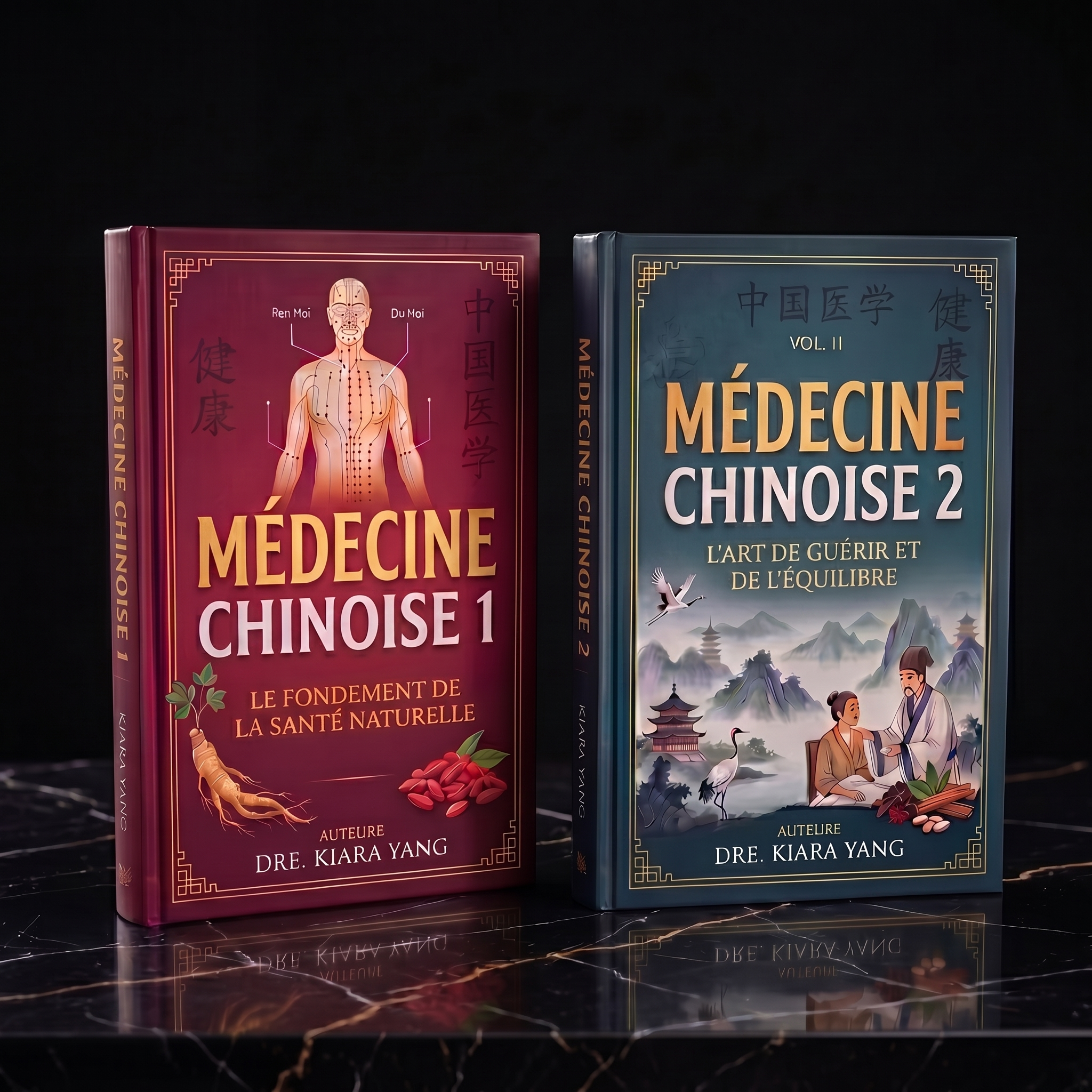 LIVRES DE MÉDECINE CHINOISE - ÉDITION FRANÇAISE